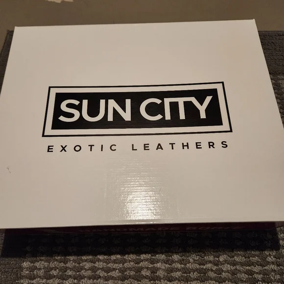 Sun City Black Python Boots - Picture 5 of 8